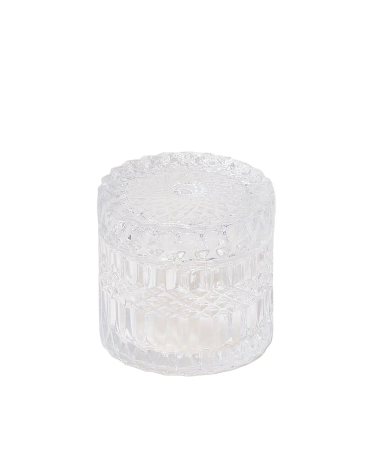 Crystal Clear Vintage Style Candle