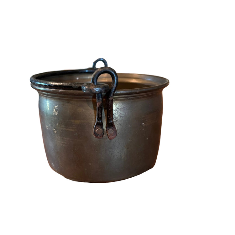 Small Vintage Brass Kettle
