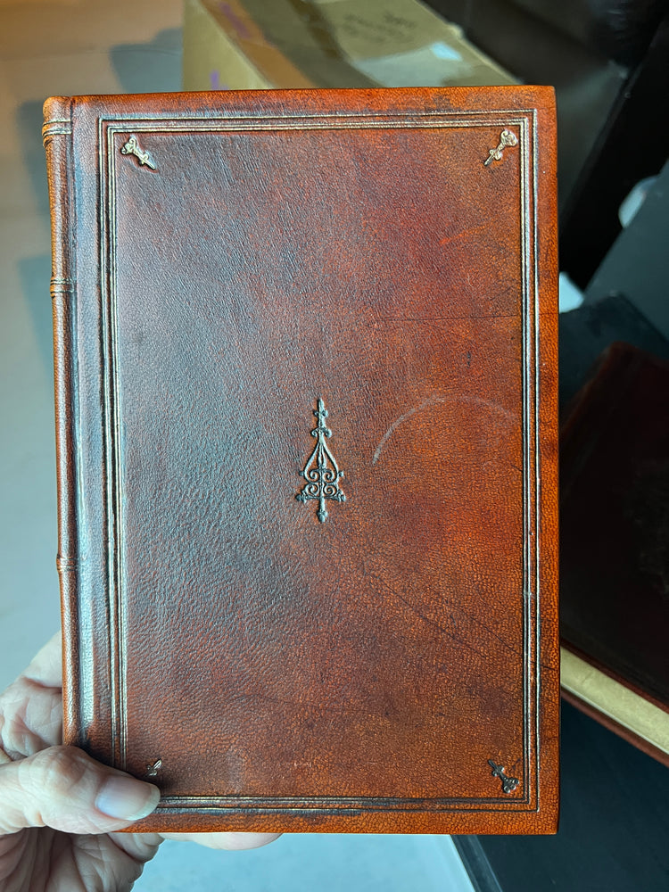 Vintage Leather 1930 - 1940’s Books