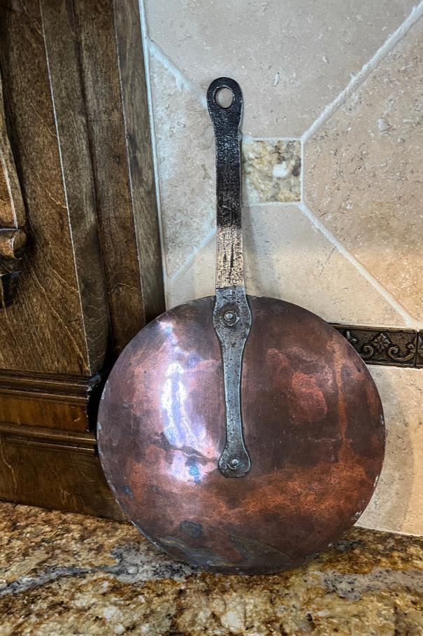 Antique French Copper Lid