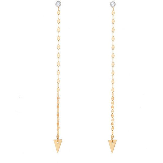 14K Gold Diamond Vista Lana Jewelry Earrings