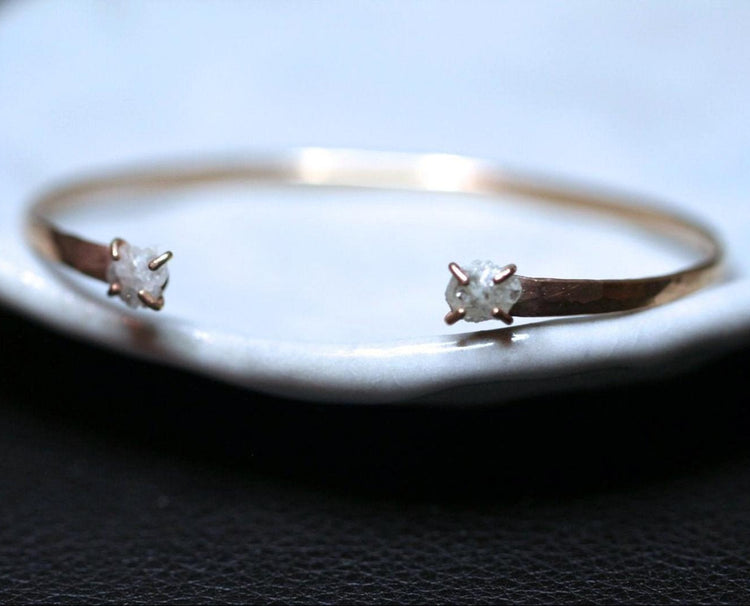 Old Mind Diamond Cuff Bracelet