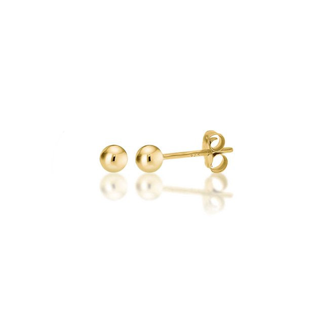 14K Gold Ball Stud Earrings | AVIE Fine Jewelry