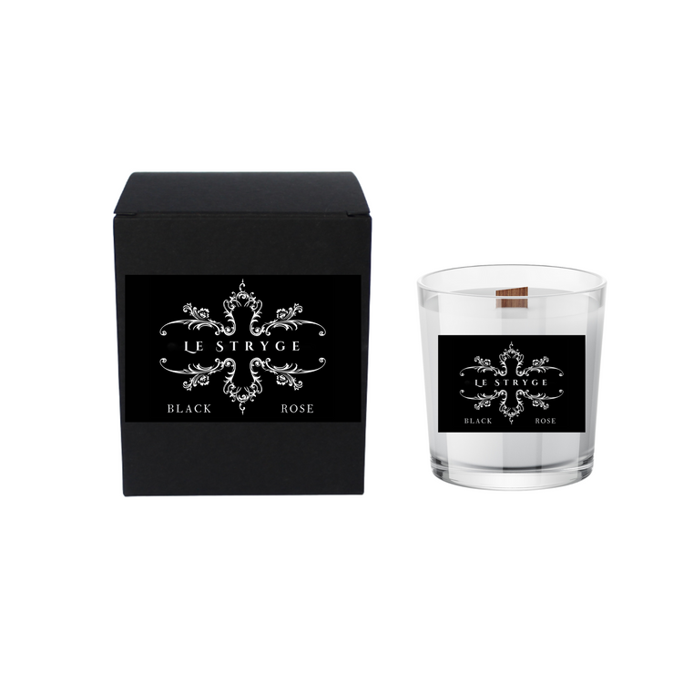 Le Stryge Black Rose Candle | Luxury Home Fragrances and Decor