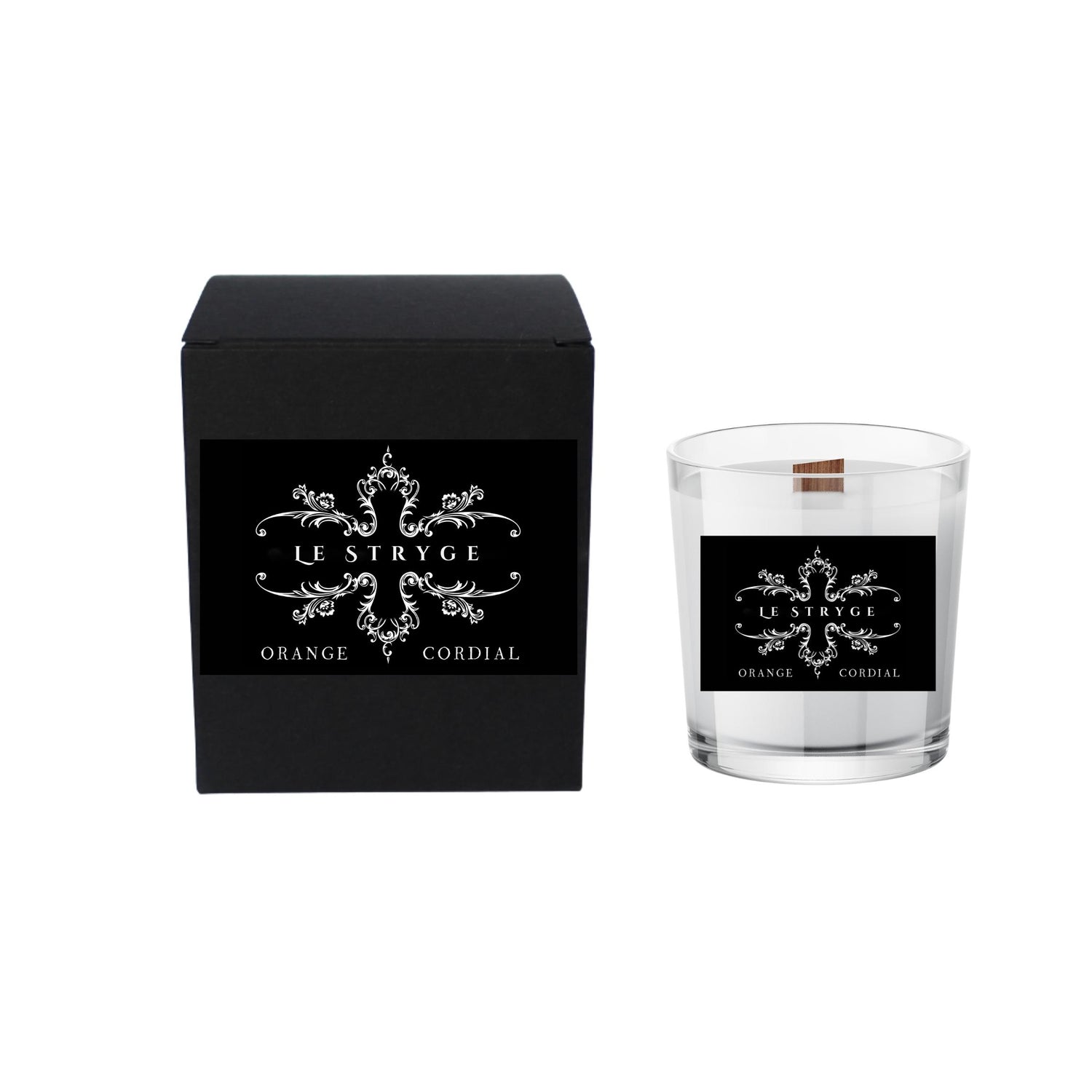 Le Stryge Orange Cordial Candle | Luxury Home Fragrances and Decor
